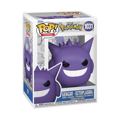 Funko Pop Pokémon Gengar #1031 retail box