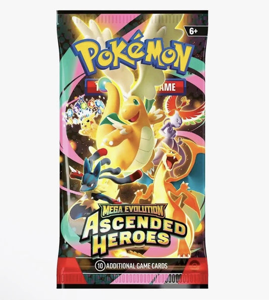 Ascended Heroes Booster Pack - ME: Ascended Heroes