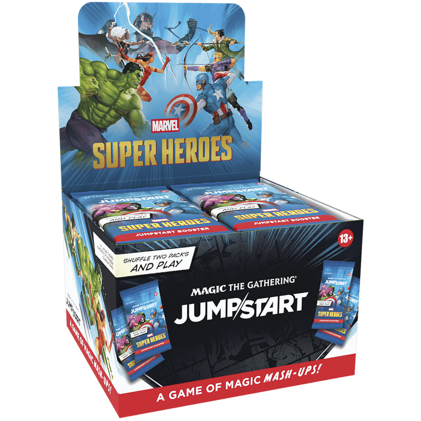 Marvel Super Heroes - Jumpstart Booster Display