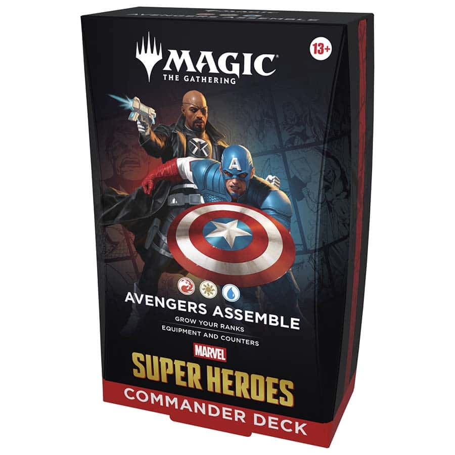 Marvel Super Heroes Commander Deck Case