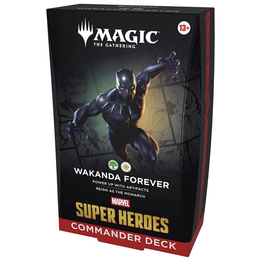 Marvel Super Heroes Commander Deck Case