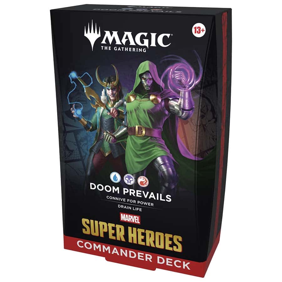 Marvel Super Heroes Commander Deck Case