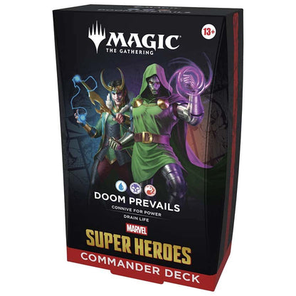 Marvel Super Heroes Commander Deck Case