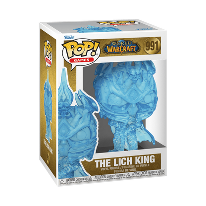 Funko Pop World of Warcraft The Lich King #991 retail box